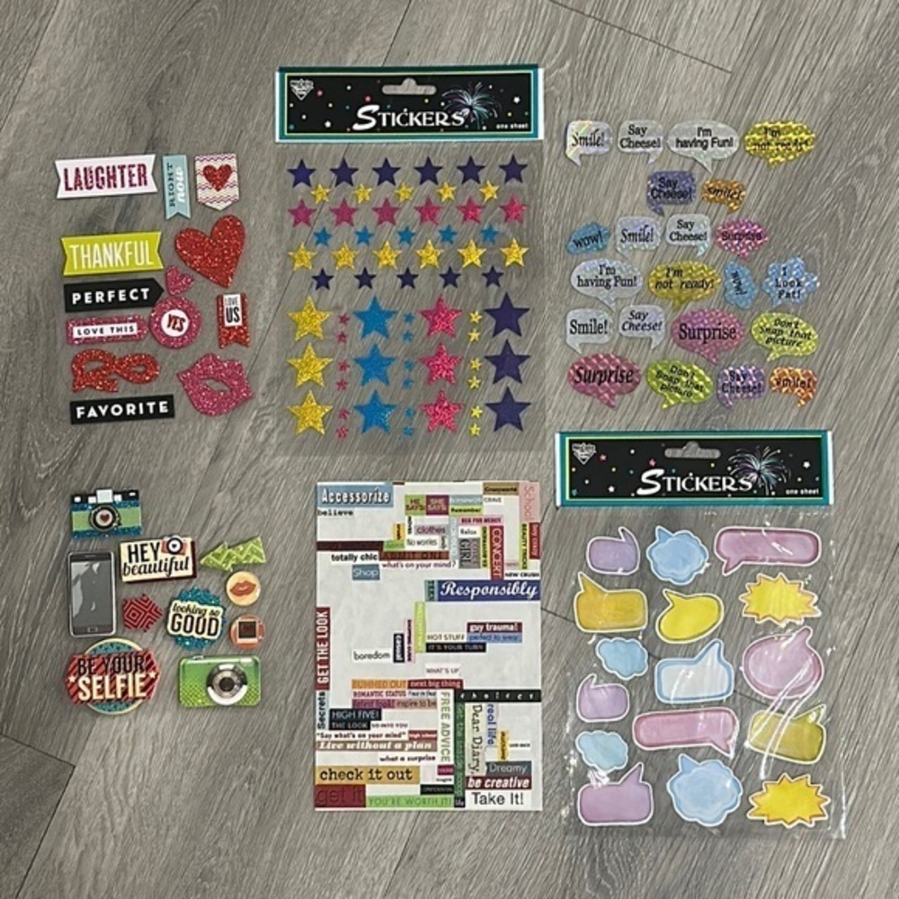 Scrapbooking Crafting Photo Stickers Arts and Crafts Craft Album Memories Card